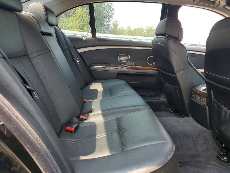 2007 Bmw 750 მანქანა იყიდება აუქციონზე, vin: WBAHN83597DT66565, აუქციონის ნომერი: 63806296