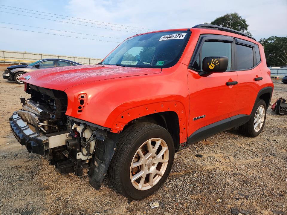 64385376 :رقم المزاد ، ZACNJBAB1LPL95655 vin ، 2020 Jeep Renegade مزاد بيع