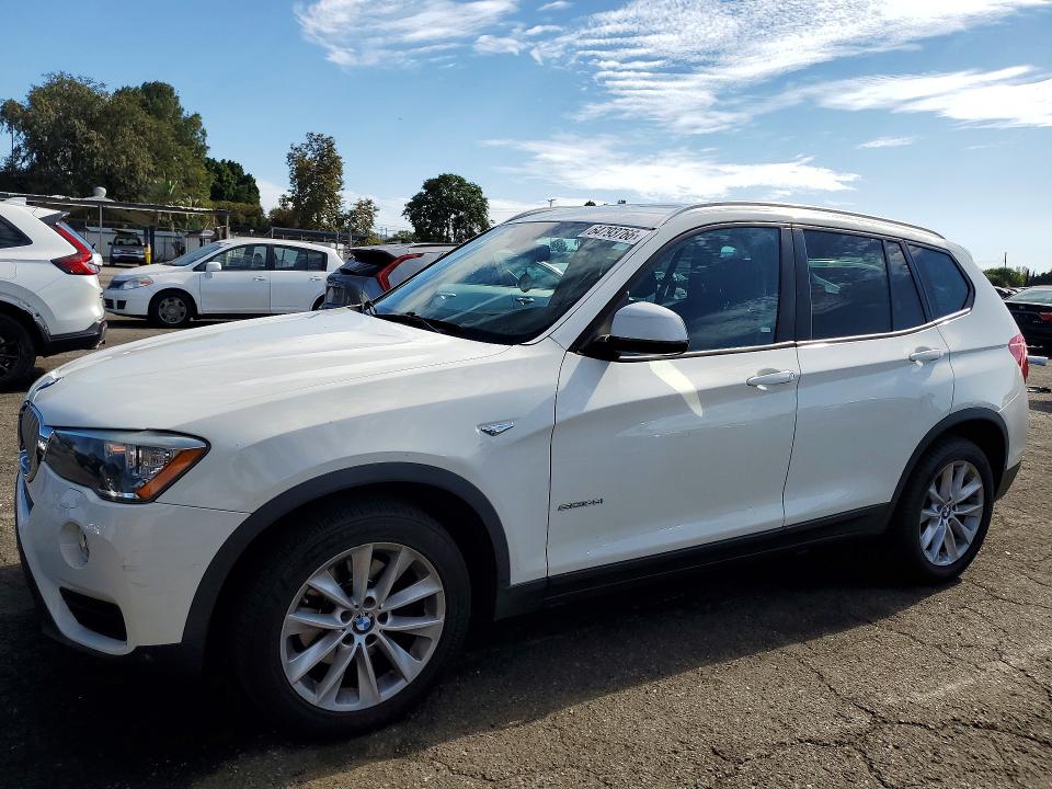 Продаж на аукціоні авто 2017 Bmw X3, vin: 5UXWZ7C57H0V85640, номер лоту: 64793766
