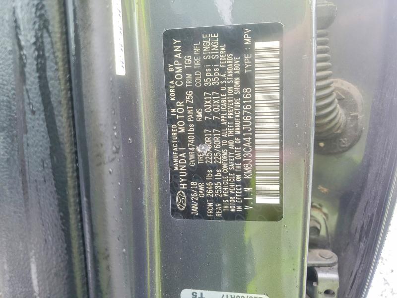 Продаж на аукціоні авто 2018 Hyundai Tucson, vin: KM8J3CA41JU676168, номер лоту: 64503606