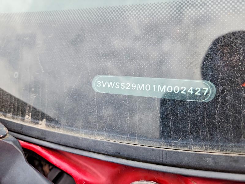 Продажа на аукционе авто 2001 Volkswagen Jetta, vin: 3VWSS29M01M002427, номер лота: 62146116