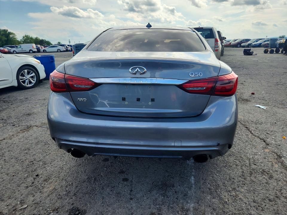 2018 Infiniti Q50 მანქანა იყიდება აუქციონზე, vin: JN1EV7AR9JM444343, აუქციონის ნომერი: 64481416