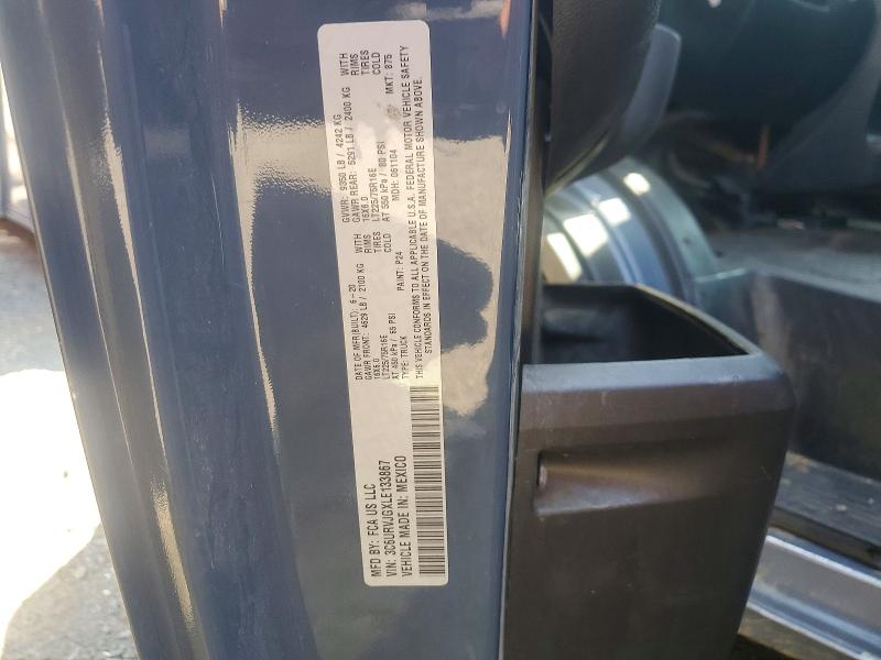 64813686 :رقم المزاد ، 3C6URVJGXLE133867 vin ، 2020 Ram Promaster 3500 مزاد بيع