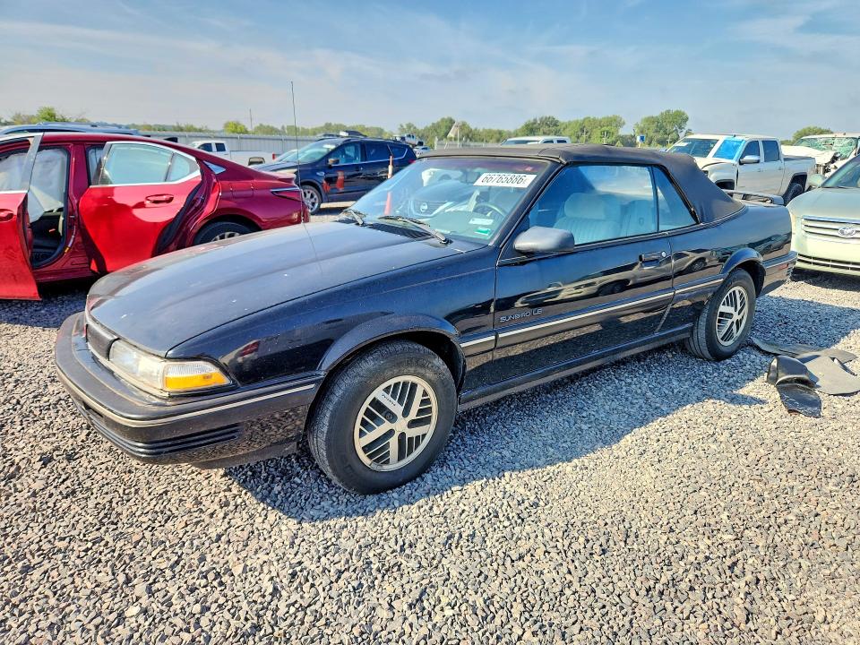 66765886 :رقم المزاد ، 1G2JB34K4L7640286 vin ، 1990 Pontiac Sunbird مزاد بيع