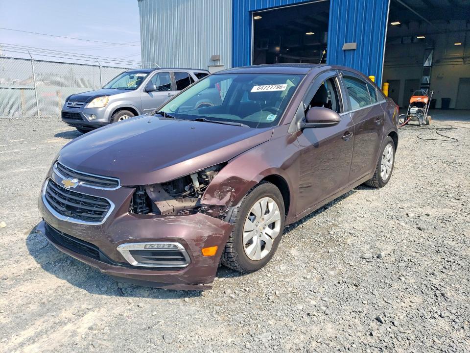 2015 Chevrolet Cruze მანქანა იყიდება აუქციონზე, vin: 1G1PC5SB8F7126973, აუქციონის ნომერი: 64727796