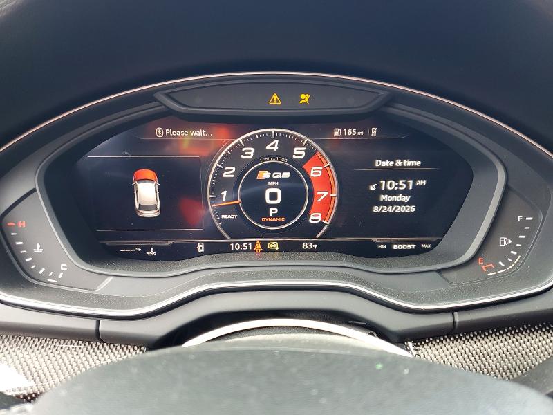 2020 Audi Sq5 მანქანა იყიდება აუქციონზე, vin: WA1B4AFY8L2061793, აუქციონის ნომერი: 65614196