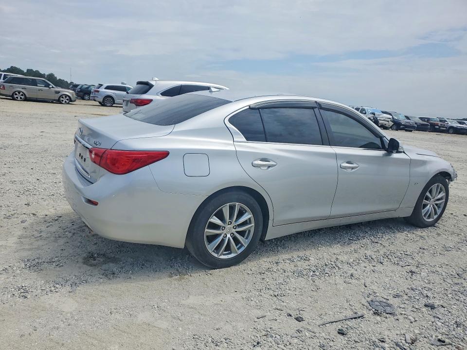 2014 Infiniti Q50 მანქანა იყიდება აუქციონზე, vin: JN1BV7AR6EM703833, აუქციონის ნომერი: 66776006