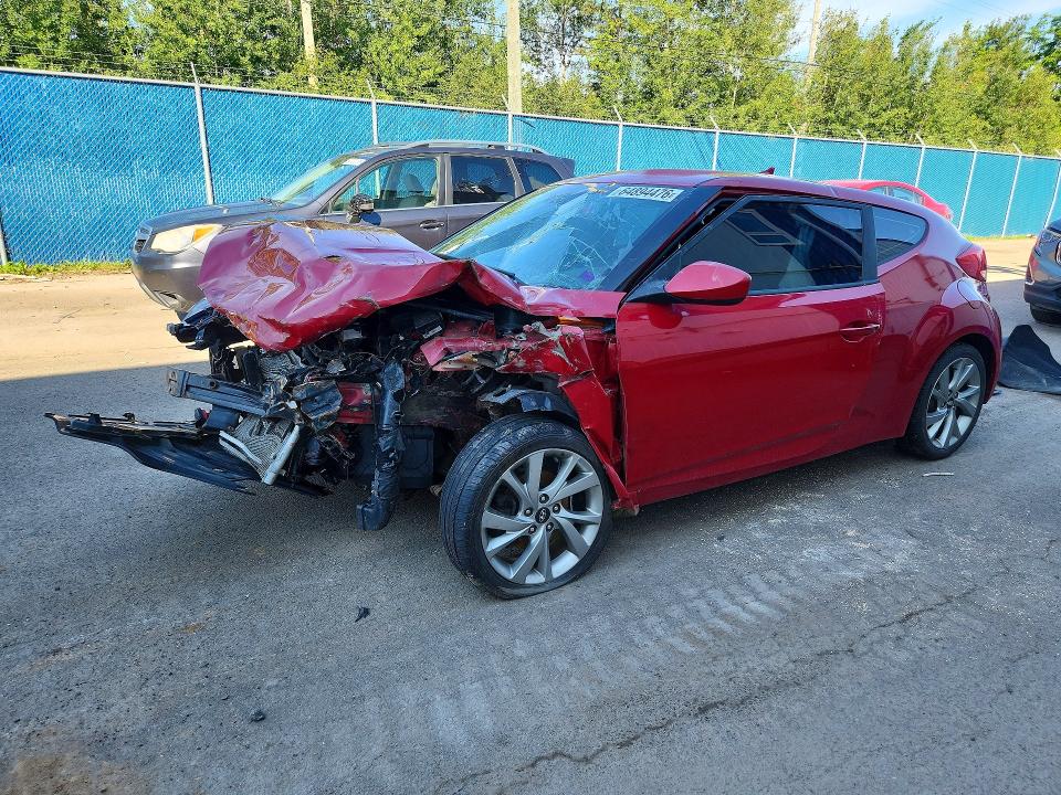 2016 Hyundai Veloster მანქანა იყიდება აუქციონზე, vin: KMHTC6AD9GU290567, აუქციონის ნომერი: 64894476