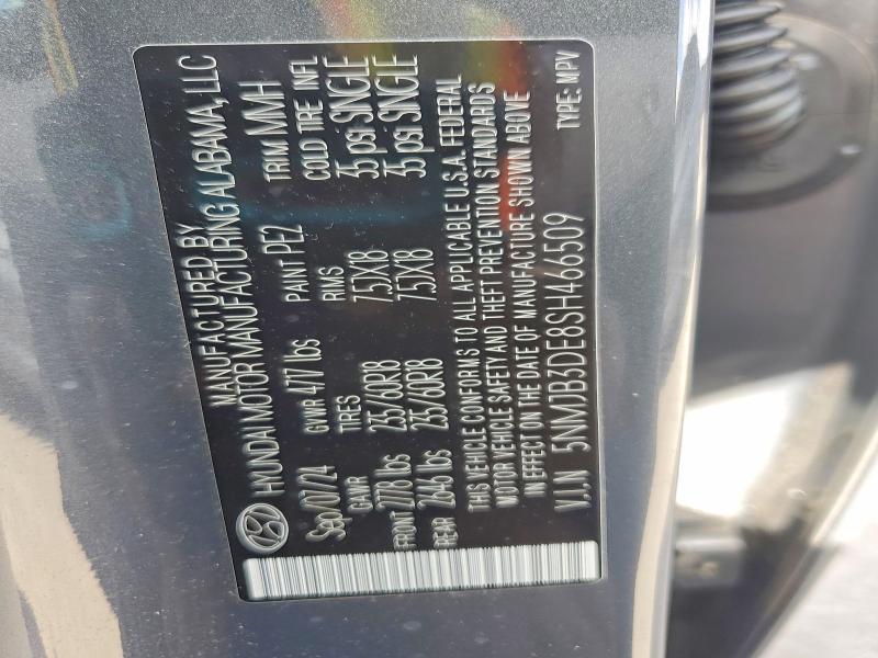 Продаж на аукціоні авто 2025 Hyundai Tucson, vin: 5NMJB3DE8SH466509, номер лоту: 64576716