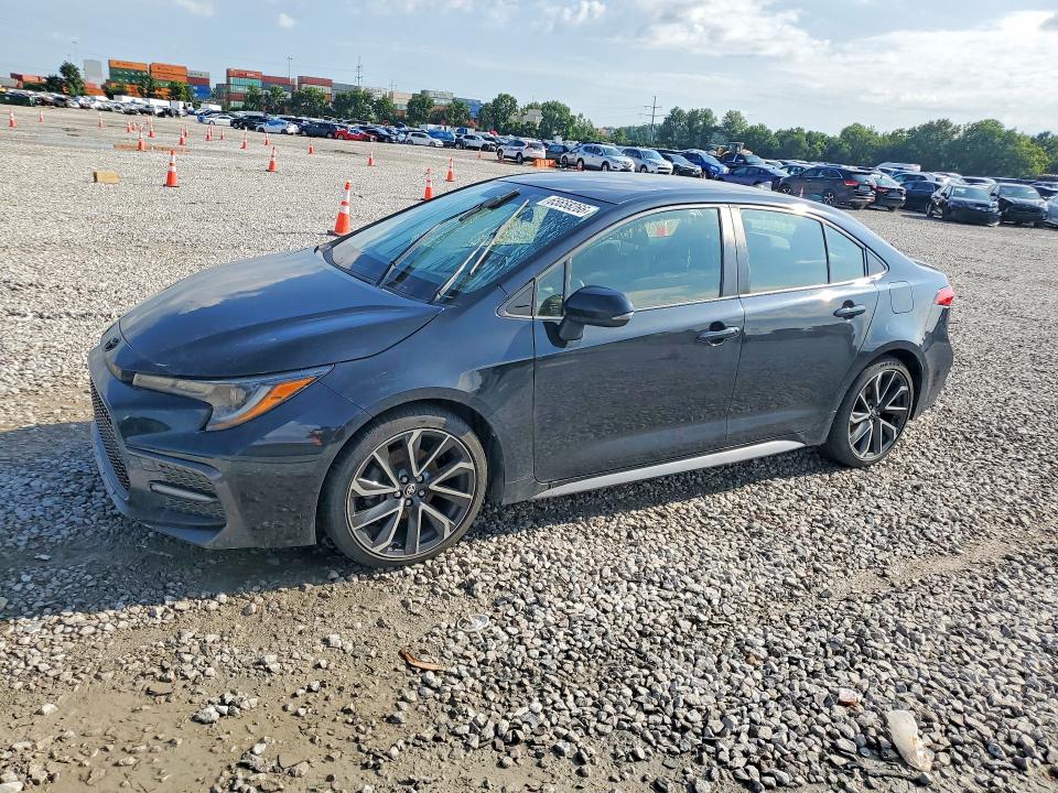 65658266 :رقم المزاد ، JTDS4MCE2MJ076895 vin ، 2021 Toyota Corolla مزاد بيع