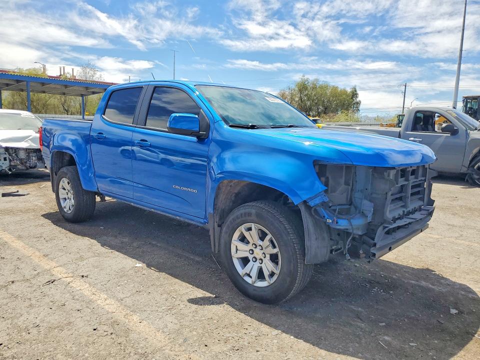 2021 Chevrolet Colorado მანქანა იყიდება აუქციონზე, vin: 1GCGSCEN8M1212739, აუქციონის ნომერი: 65376556