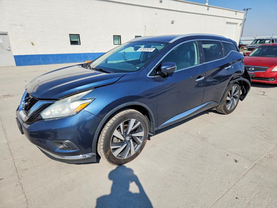 Auction sale of the 2015 Nissan Murano, vin: 5N1AZ2MH4FN206886, lot number: 62853926