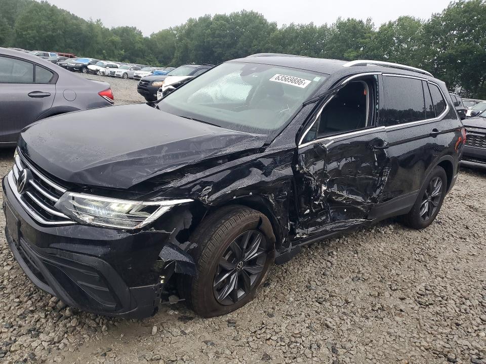 63569886 :رقم المزاد ، 3VVMB7AX0PM077878 vin ، 2023 Volkswagen Tiguan مزاد بيع