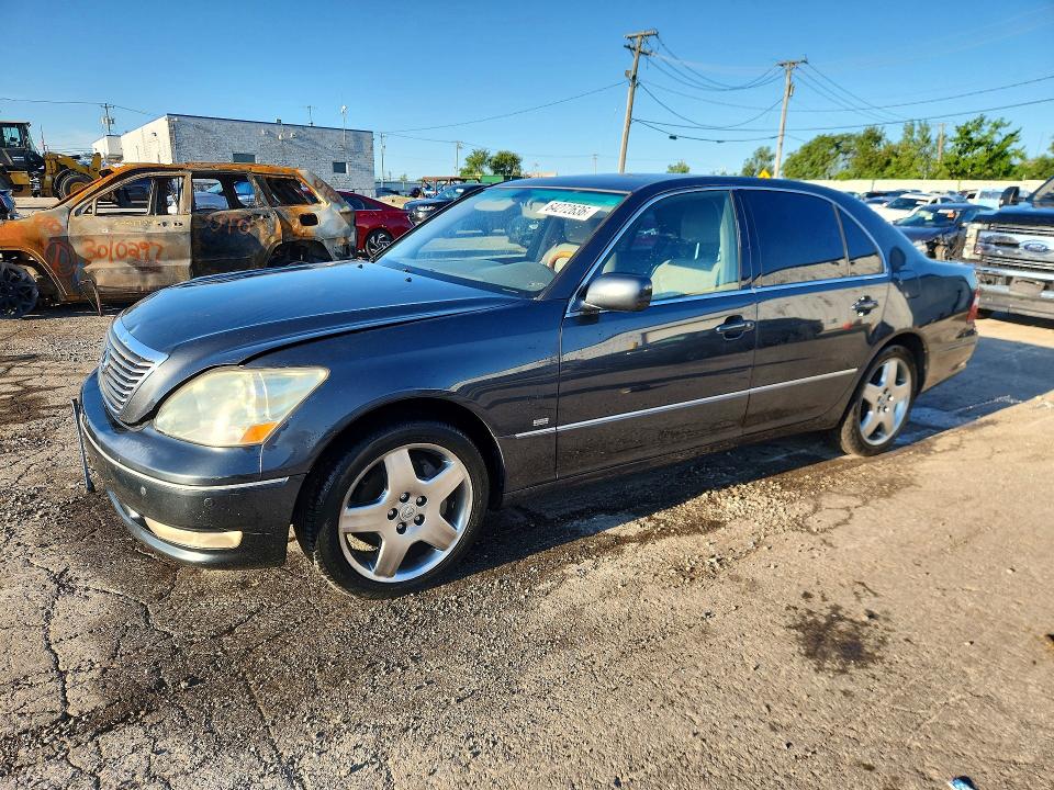 64272636 :رقم المزاد ، JTHBN36F455015391 vin ، 2005 Lexus Ls مزاد بيع