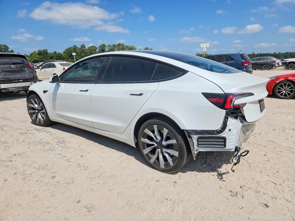 66130656 :رقم المزاد ، 5YJ3E1EB9RF818761 vin ، 2024 Tesla Model 3 مزاد بيع