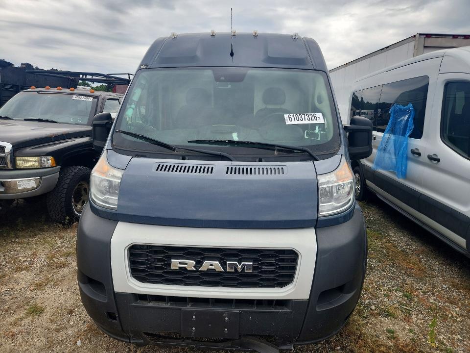 2021 Ram Promaster 3500 მანქანა იყიდება აუქციონზე, vin: 3C6MRVJG9ME544968, აუქციონის ნომერი: 61037326