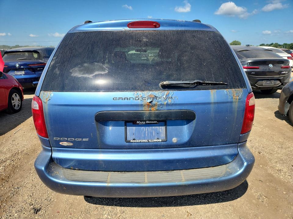 65927376 :رقم المزاد ، 1D4GP24R17B191685 vin ، 2007 Dodge Grand Caravan مزاد بيع