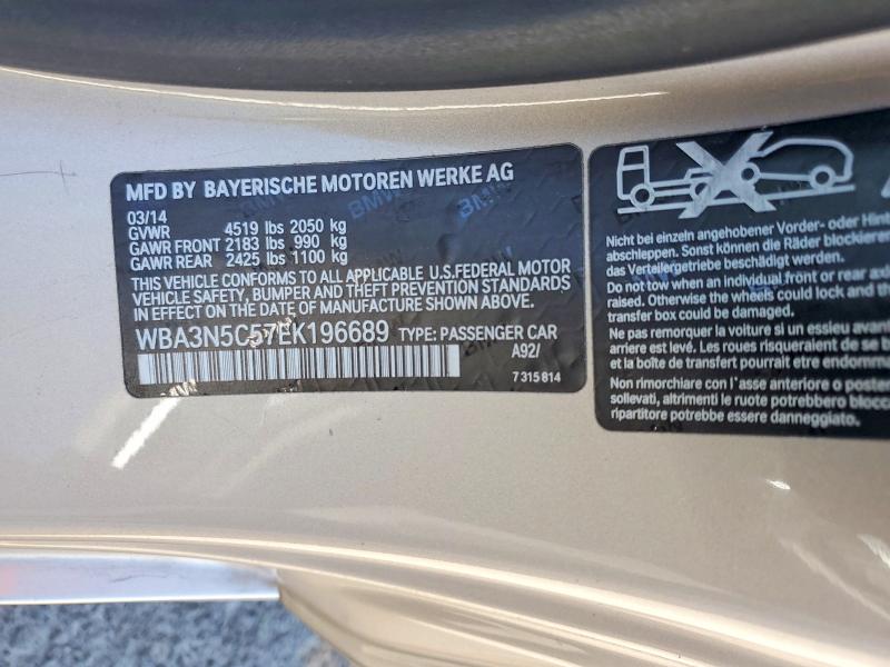 Aukcja sprzedaży 2014 Bmw 428, vin: WBA3N5C57EK196689, numer aukcji: 63813596