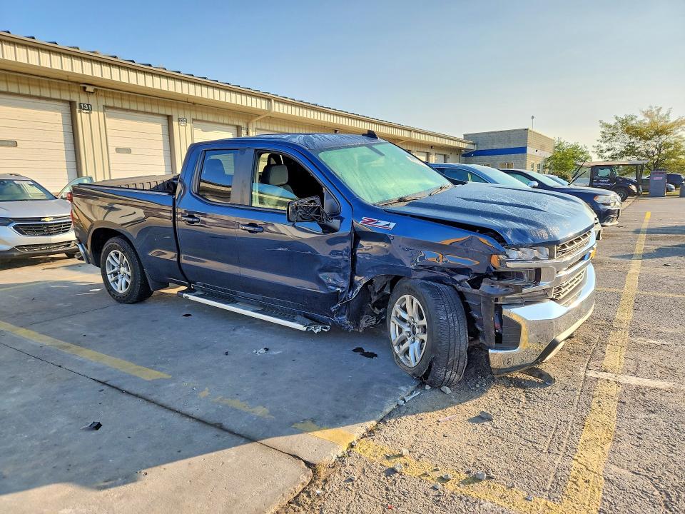 66057476 :رقم المزاد ، 1GCRYDED4MZ198134 vin ، 2021 Chevrolet Silverado مزاد بيع