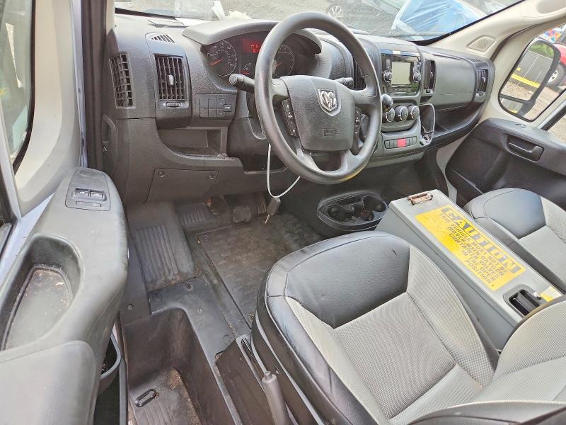 2018 Ram Promaster 3500 მანქანა იყიდება აუქციონზე, vin: 3C6URVHG0JE116837, აუქციონის ნომერი: 70717666