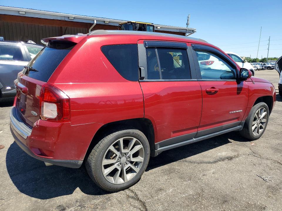 2017 Jeep Compass მანქანა იყიდება აუქციონზე, vin: 1C4NJDEBXHD128366, აუქციონის ნომერი: 65824006