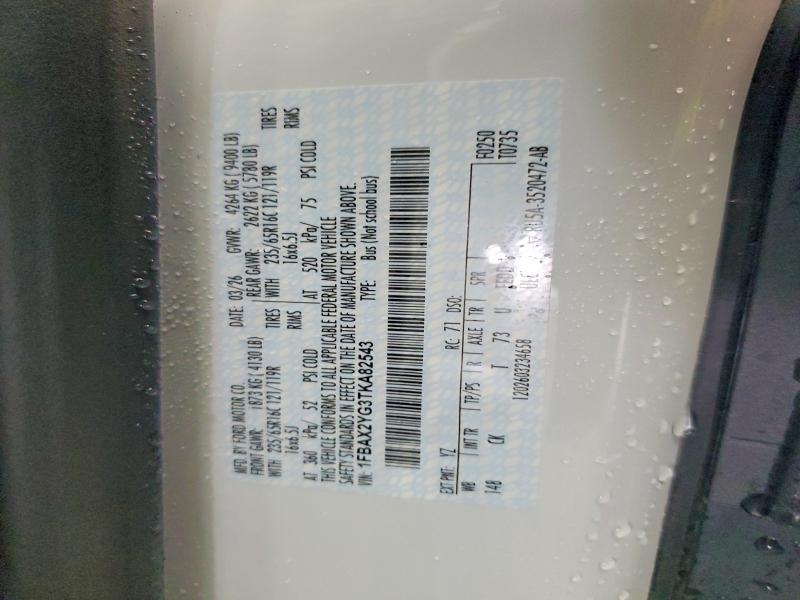 Продаж на аукціоні авто 2026 Ford Transit, vin: 1FBAX2YG3TKA82543, номер лоту: 63687996