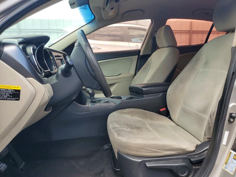 2013 Kia Optima მანქანა იყიდება აუქციონზე, vin: KNAGM4A78D5419712, აუქციონის ნომერი: 64480476
