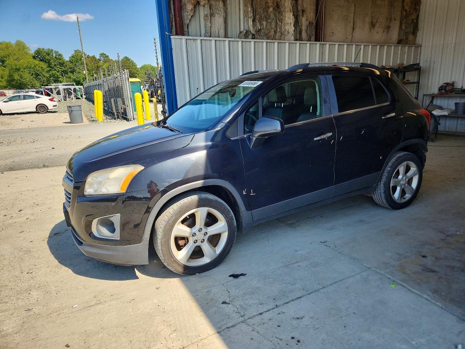 65886966 :رقم المزاد ، 3GNCJTSB2FL252801 vin ، 2015 Chevrolet Trax مزاد بيع