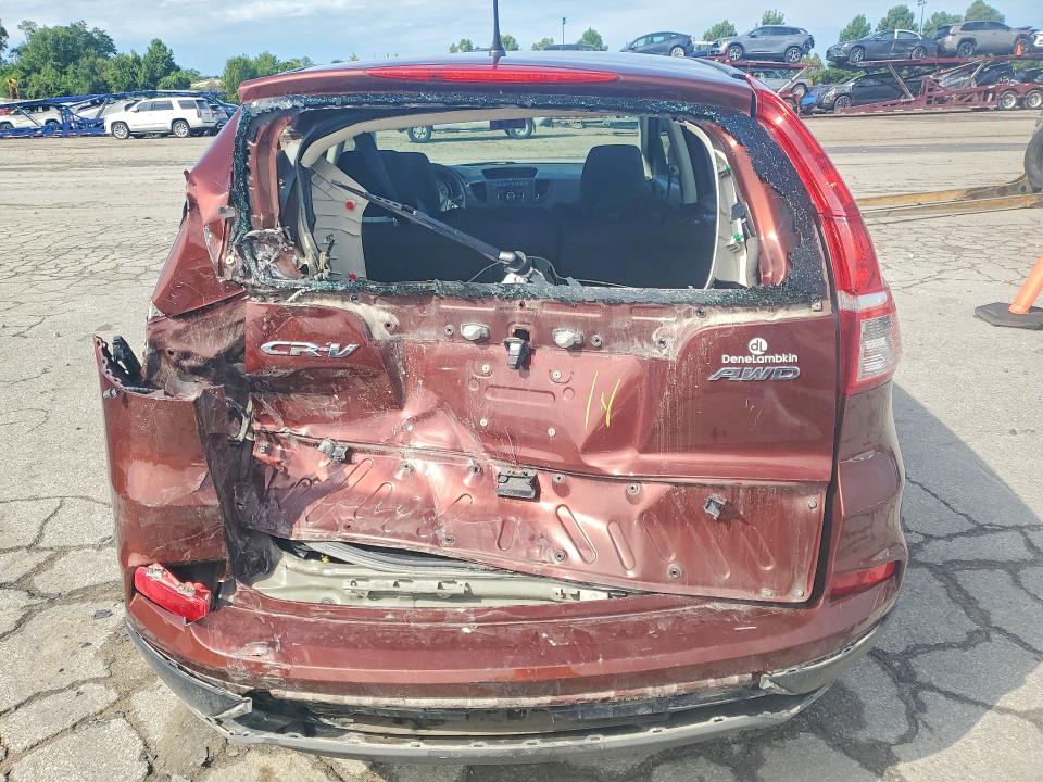 65513466 :رقم المزاد ، 5J6RM4H3XFL070530 vin ، 2015 Honda Cr-v مزاد بيع