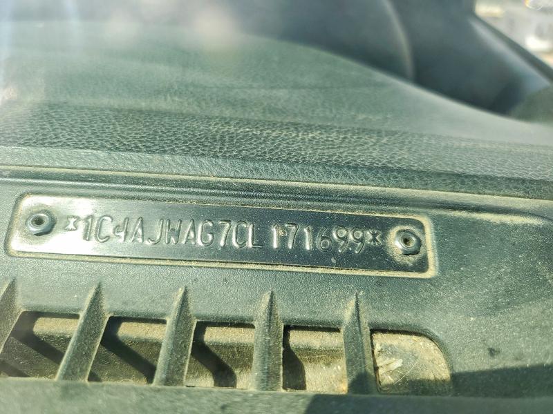 2012 Jeep Wrangler მანქანა იყიდება აუქციონზე, vin: 1C4AJWAG7CL171699, აუქციონის ნომერი: 65583866