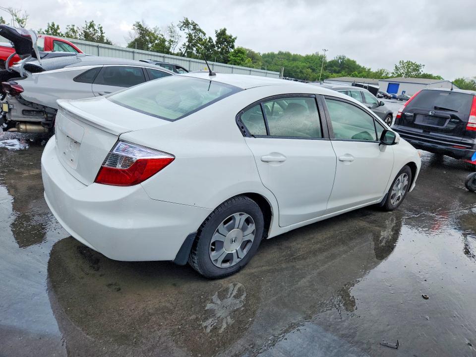 62821636 :رقم المزاد ، JHMFB4F22CS006507 vin ، 2012 Honda Civic مزاد بيع
