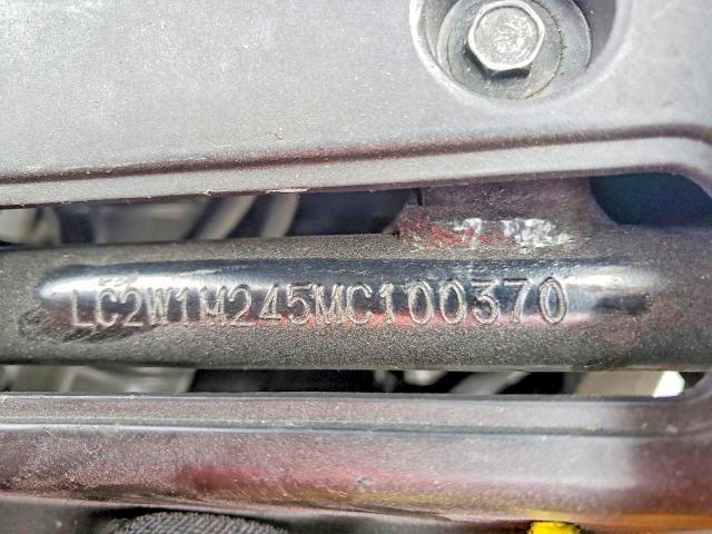 64977236 :رقم المزاد ، LC2W1M245MC100370 vin ، 2021 Kymco Usa Inc X-town مزاد بيع