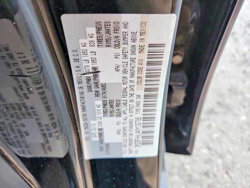 Aukcja sprzedaży 2019 Mazda 3, vin: 3MZBPAAL4KM109786, numer aukcji: 64147456