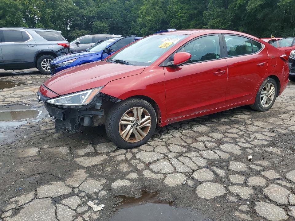 2019 Hyundai Elantra მანქანა იყიდება აუქციონზე, vin: KMHD84LF0KU767839, აუქციონის ნომერი: 66895566