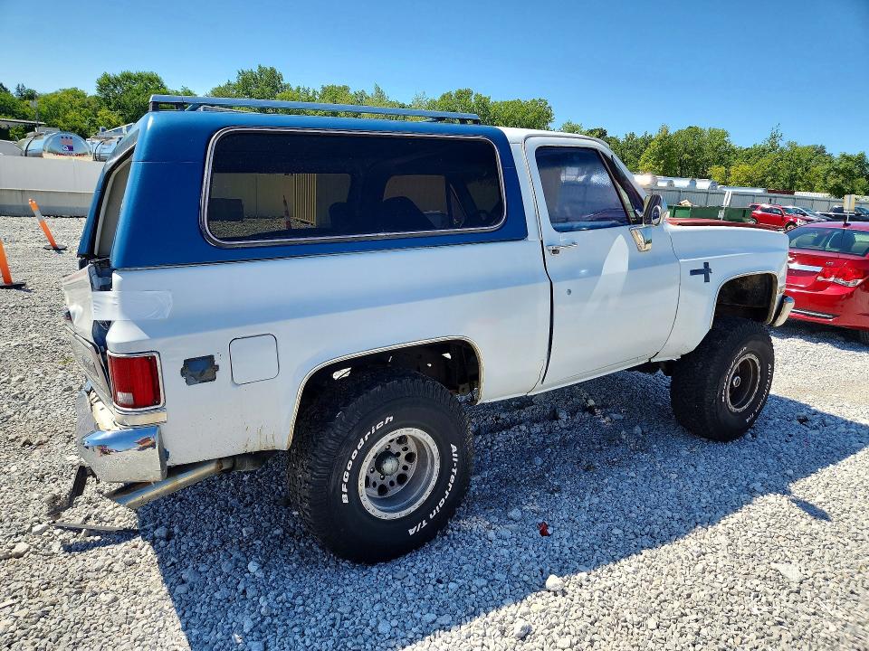 1986 Chevrolet Blazer მანქანა იყიდება აუქციონზე, vin: 1G8EK18H5GF195529, აუქციონის ნომერი: 63543196
