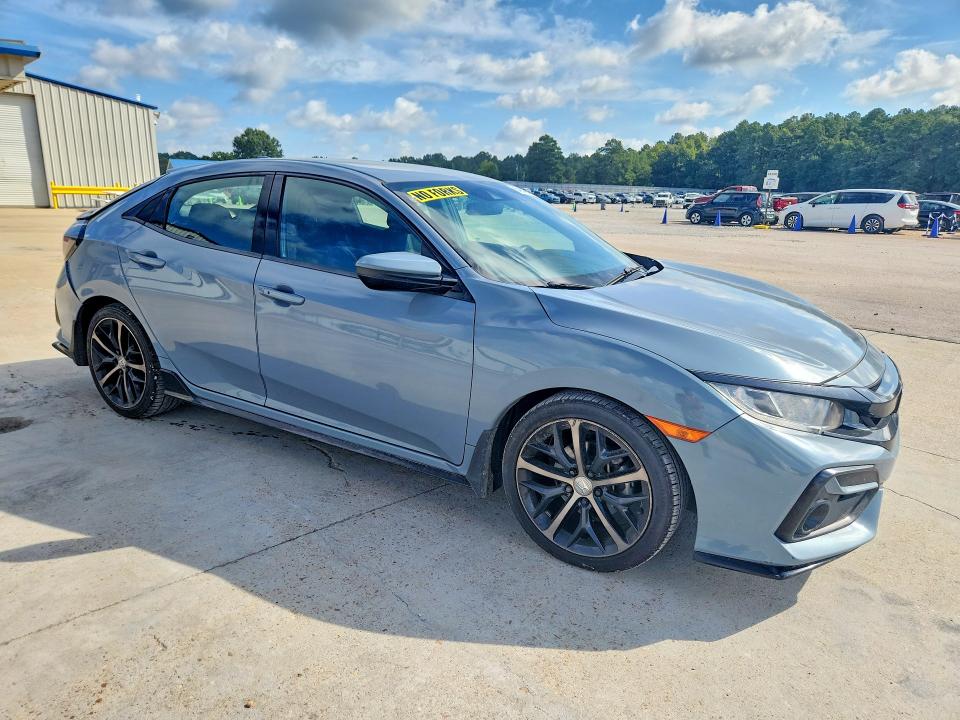 64912906 :رقم المزاد ، SHHFK7H42MU228253 vin ، 2021 Honda Civic مزاد بيع