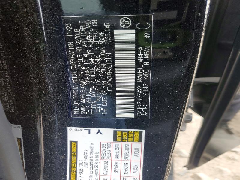Продажа на аукционе авто 2024 Toyota Prius Prime, vin: JTDACACU8R3013171, номер лота: 66414736