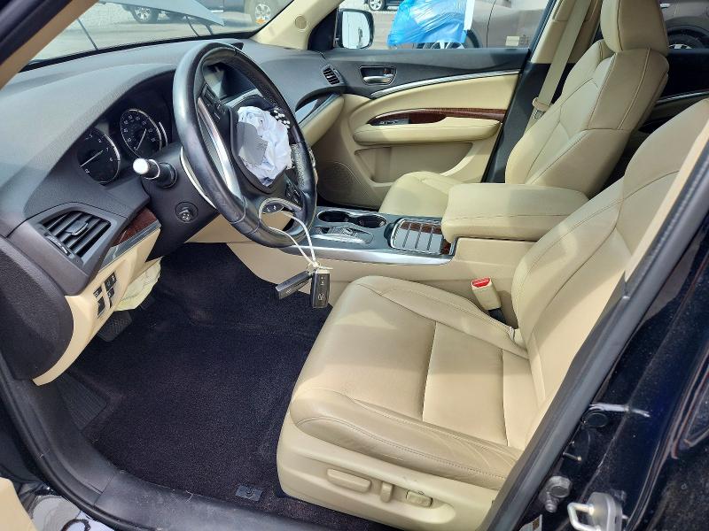 2017 Acura Mdx მანქანა იყიდება აუქციონზე, vin: 5FRYD4H53HB030409, აუქციონის ნომერი: 65829656