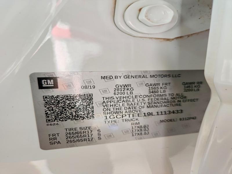 Продажа на аукционе авто 2020 Chevrolet Colorado, vin: 1GCPTEE19L1113433, номер лота: 64089786