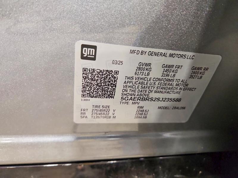 Продажа на аукционе авто 2025 Buick Enclave, vin: 5GAERBRS2SJ235588, номер лота: 67122976