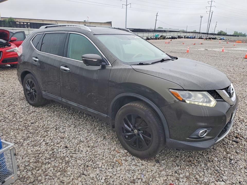 2015 Nissan Rogue მანქანა იყიდება აუქციონზე, vin: 5N1AT2MV0FC830722, აუქციონის ნომერი: 64433966