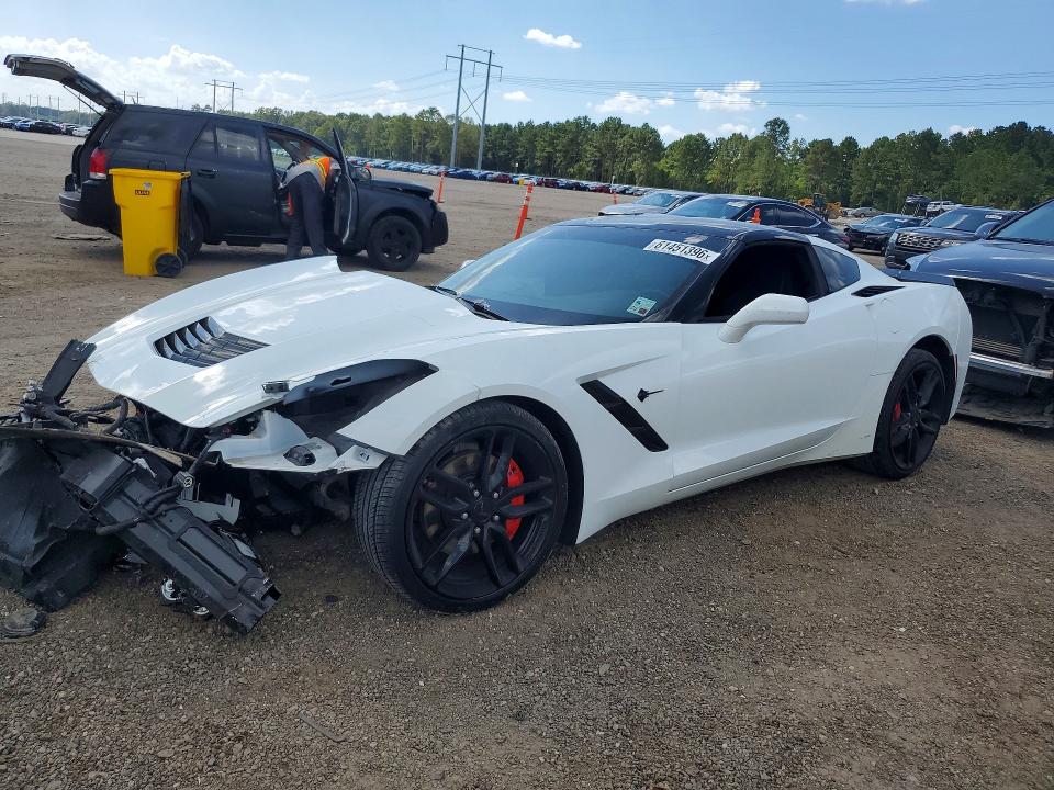 2019 Chevrolet Corvette მანქანა იყიდება აუქციონზე, vin: 1G1YB2D71K5106830, აუქციონის ნომერი: 61451396