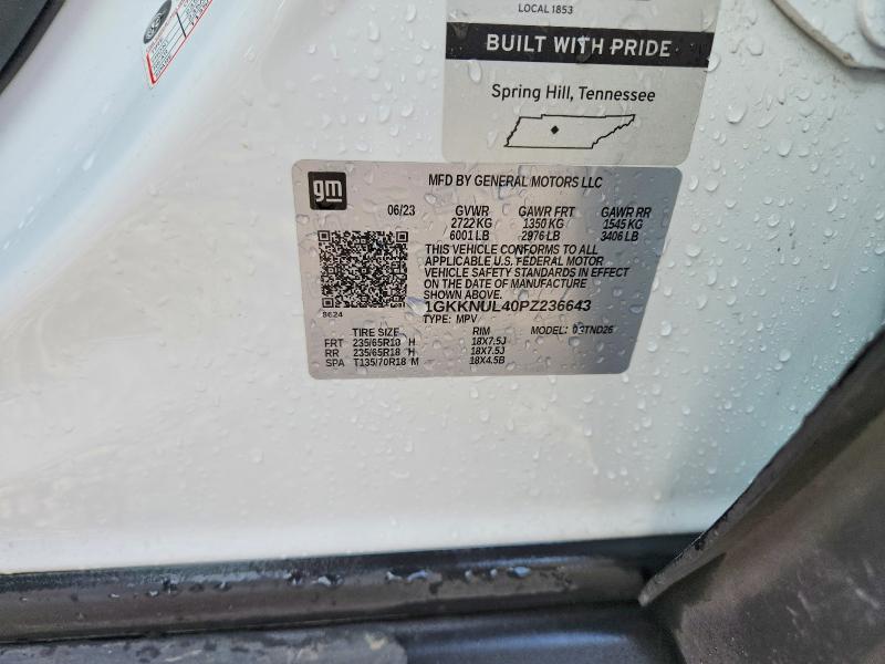 Aukcja sprzedaży 2023 Gmc Acadia, vin: 1GKKNUL40PZ236643, numer aukcji: 65004396