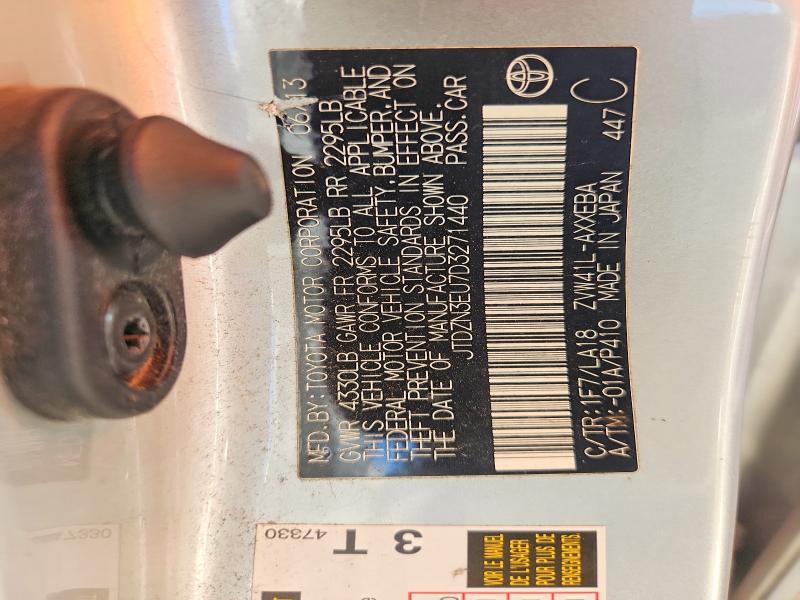 67316806 :رقم المزاد ، JTDZN3EU7D3271440 vin ، 2013 Toyota Prius V مزاد بيع