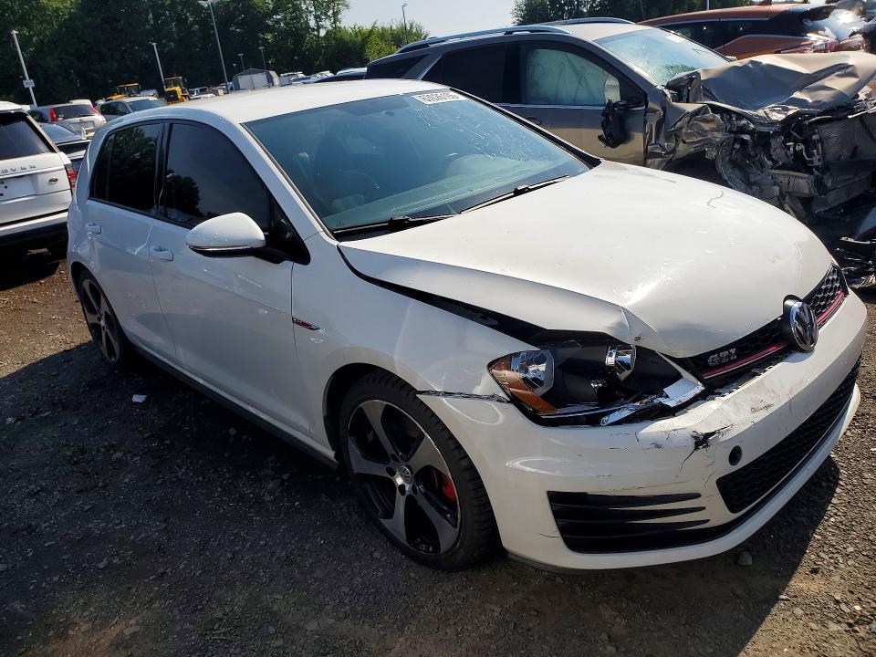 63026196 :رقم المزاد ، 3VW4T7AU1GM022824 vin ، 2016 Volkswagen Gti مزاد بيع