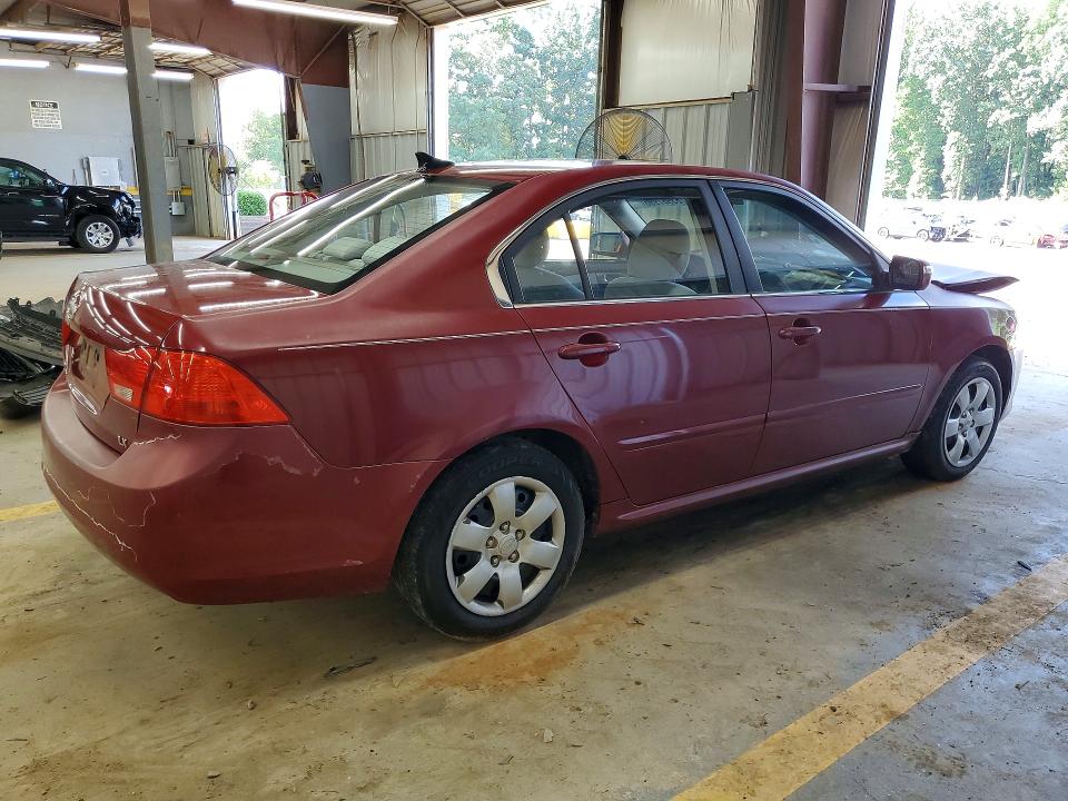 2009 Kia Optima მანქანა იყიდება აუქციონზე, vin: KNAGE228895315589, აუქციონის ნომერი: 63987996