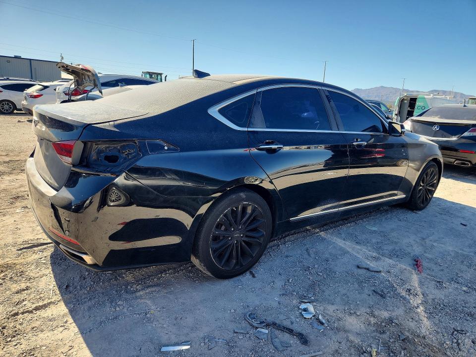 2017 Genesis G80 მანქანა იყიდება აუქციონზე, vin: KMHGN4JE7HU167375, აუქციონის ნომერი: 63536576