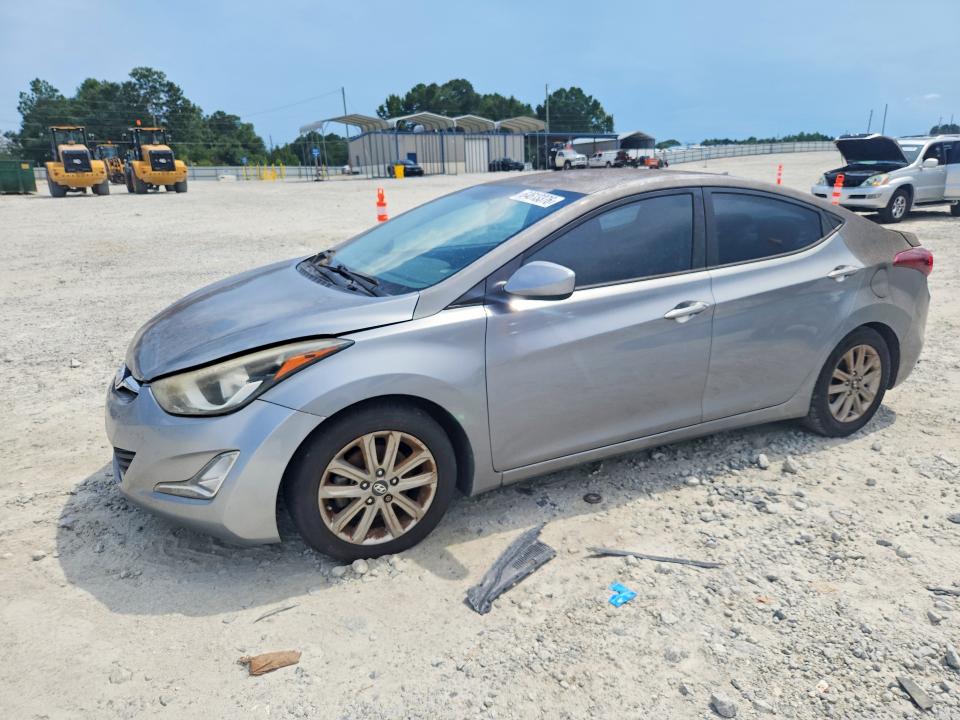 2015 Hyundai Elantra მანქანა იყიდება აუქციონზე, vin: KMHDH4AE6FU450485, აუქციონის ნომერი: 64613376