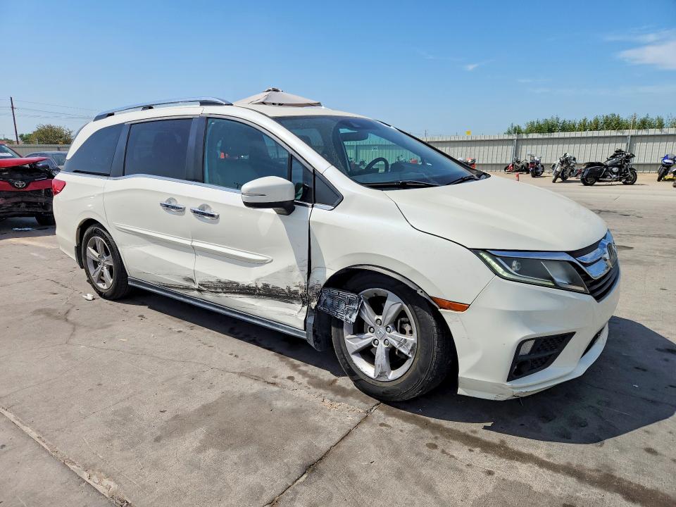 66052866 :رقم المزاد ، 5FNRL6H75KB072884 vin ، 2019 Honda Odyssey مزاد بيع
