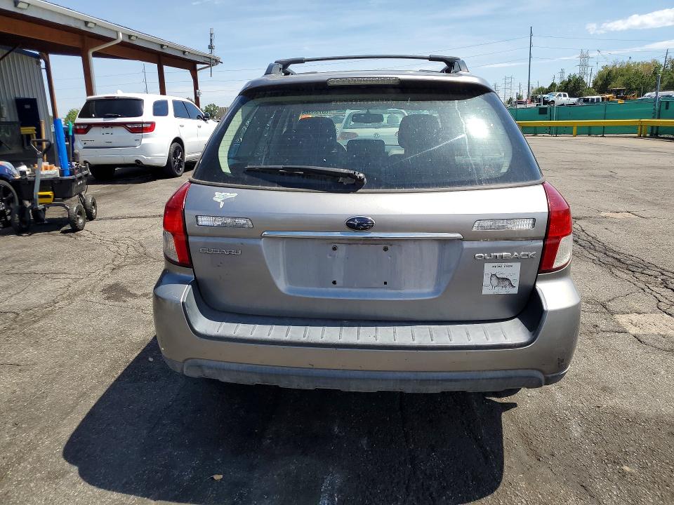 63733366 :رقم المزاد ، 4S4BP61C187326341 vin ، 2008 Subaru Outback مزاد بيع